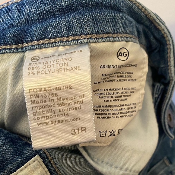 AG- STEVIE ANKLE Button Up - Picture 7 of 7
